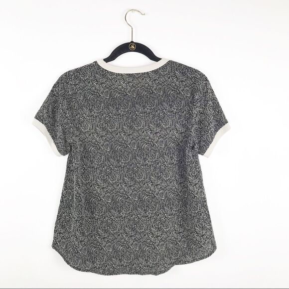 Roolee paisley printed blouse nwt women’s size S - Picture 4 of 4